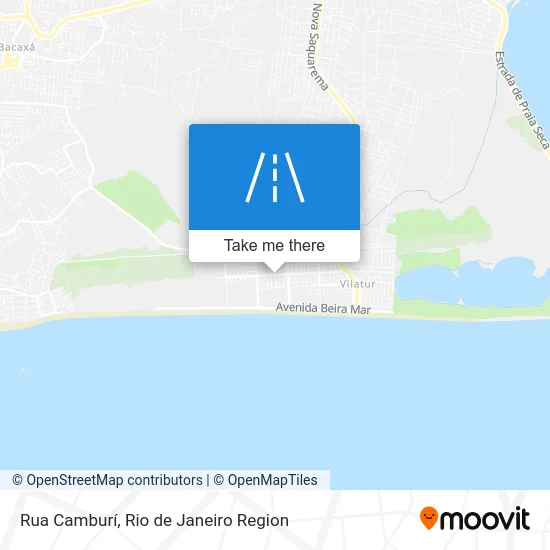 Rua Camburí map