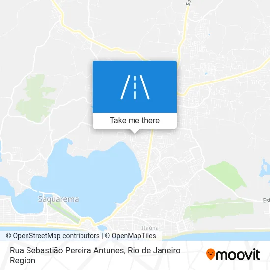 Rua Sebastião Pereira Antunes map