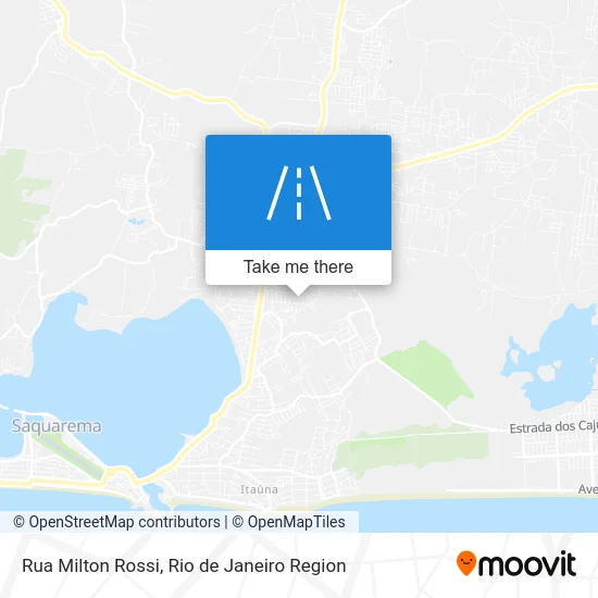 Rua Milton Rossi map