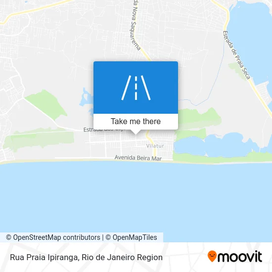 Rua Praia Ipiranga map