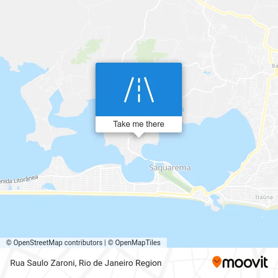 Rua Saulo Zaroni map
