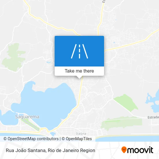 Rua João Santana map