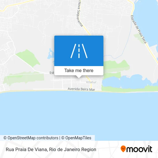 Rua Praia De Viana map
