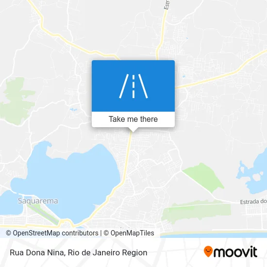 Rua Dona Nina map