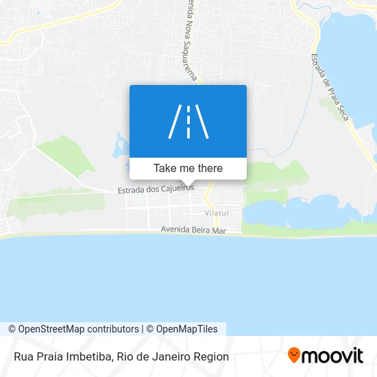 Rua Praia Imbetiba map