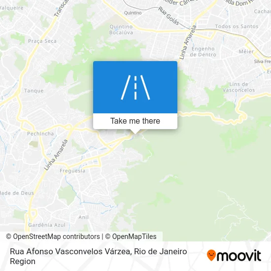 Rua Afonso Vasconvelos Várzea map