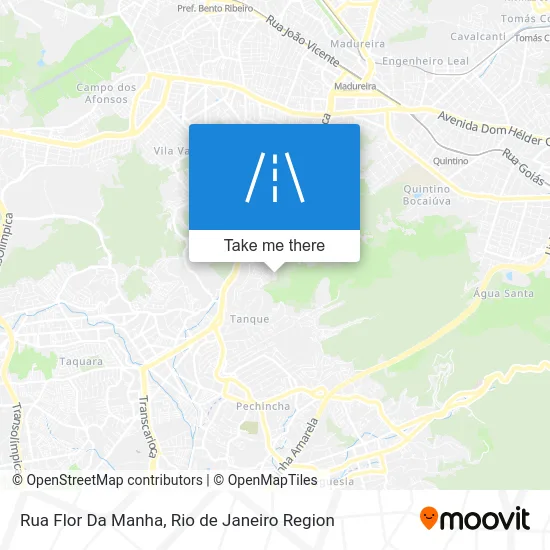 Rua Flor Da Manha map