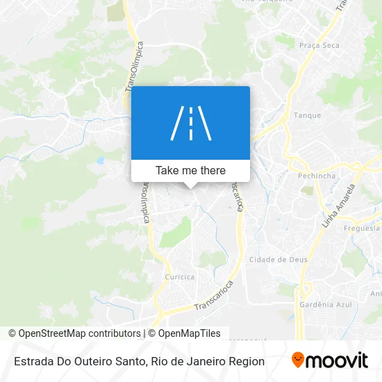 Estrada Do Outeiro Santo map