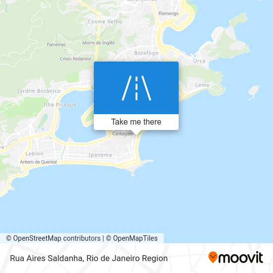 Rua Aires Saldanha map