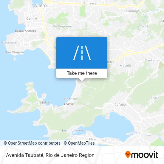 Avenida Taubaté map