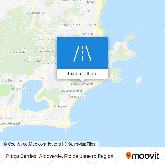 Praça Cardeal Arcoverde map
