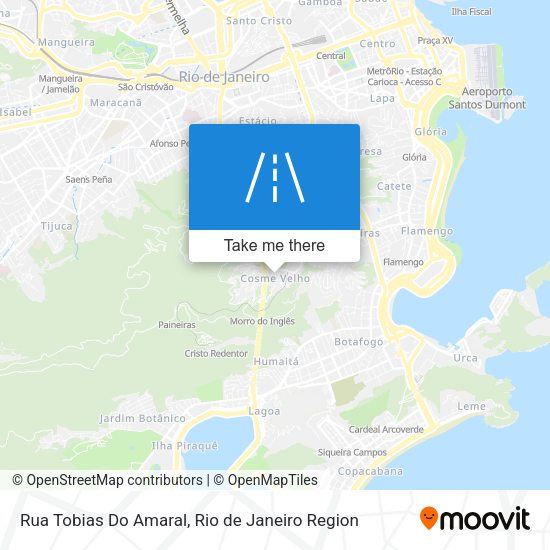 Rua Tobias Do Amaral map