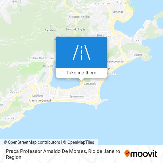 Praça Professor Arnaldo De Moraes map
