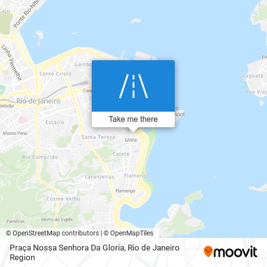 Mapa Praça Nossa Senhora Da Gloria