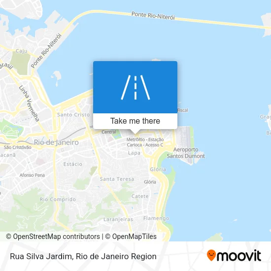 Rua Silva Jardim map