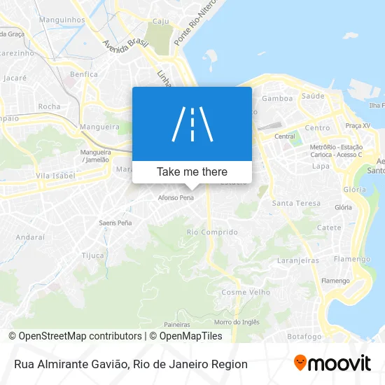 Rua Almirante Gavião map