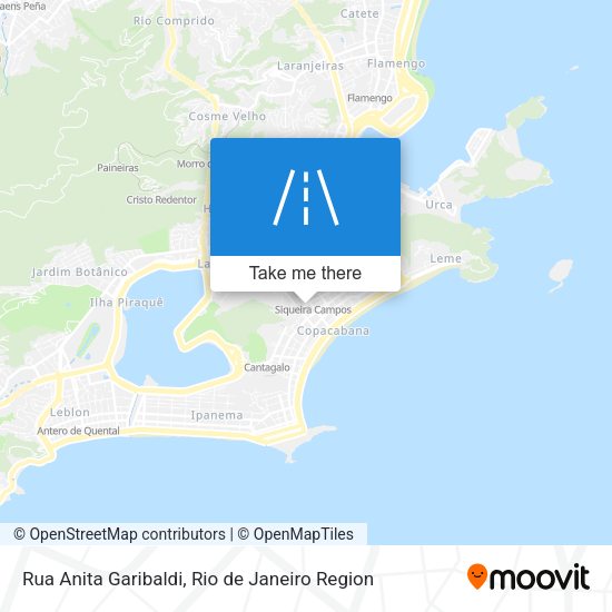 Rua Anita Garibaldi map