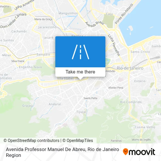 Avenida Professor Manuel De Abreu map