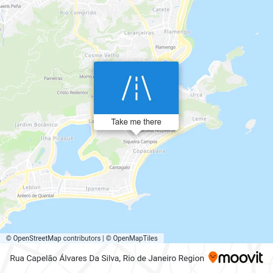 Rua Capelão Álvares Da Silva map