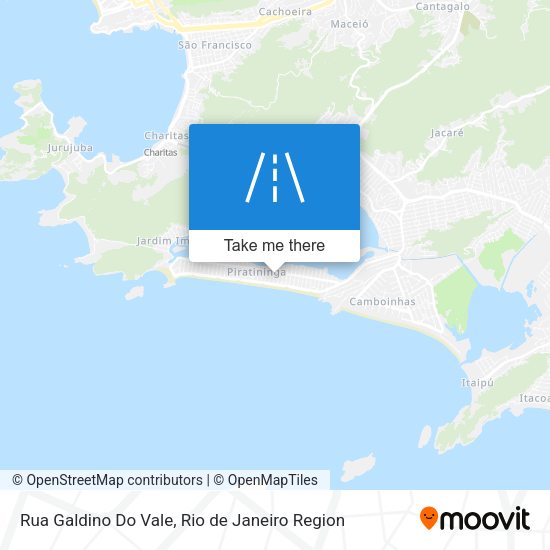 Rua Galdino Do Vale map