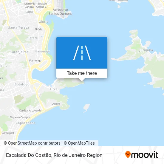 Escalada Do Costão map