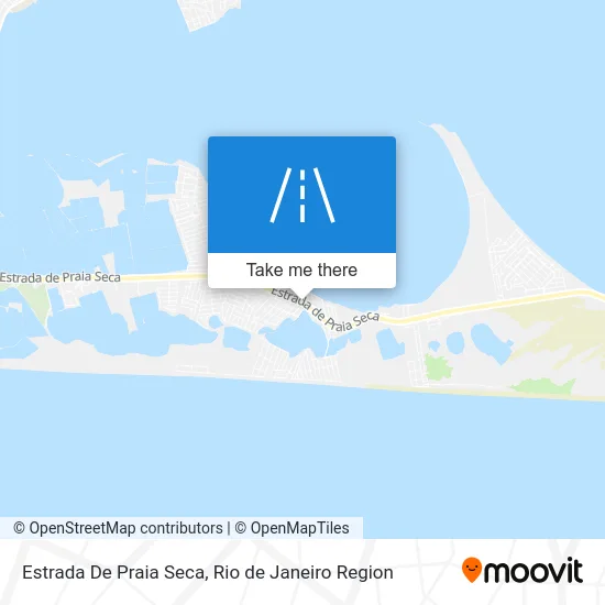 Estrada De Praia Seca map