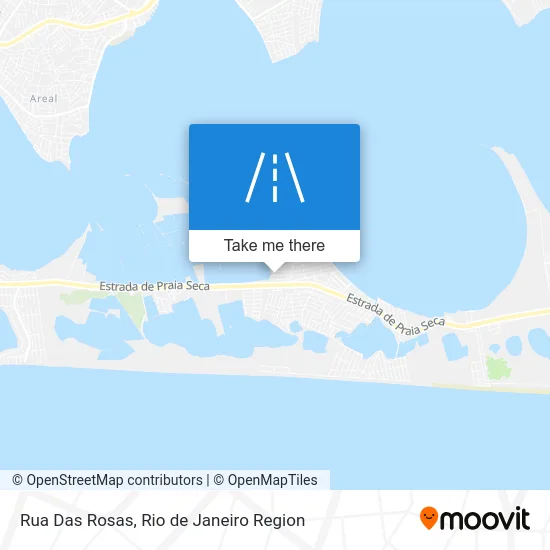 Rua Das Rosas map