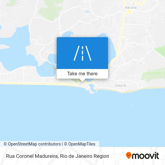 Rua Coronel Madureira map