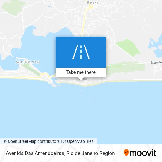 Avenida Das Amendoeiras map