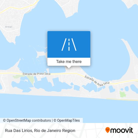 Rua Das Lirios map