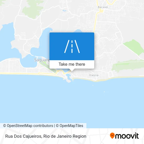 Rua Dos Cajueiros map