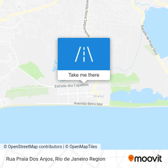 Rua Praia Dos Anjos map