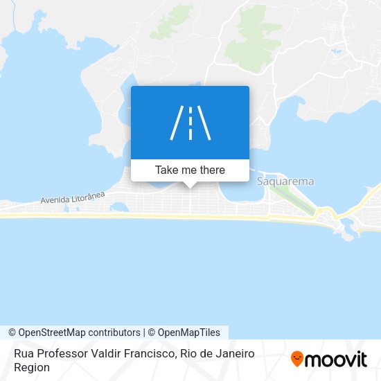 Rua Professor Valdir Francisco map