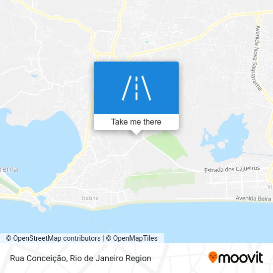 Rua Conceição map