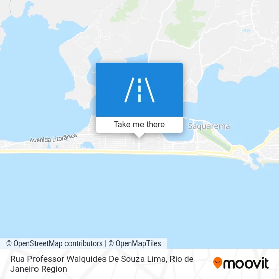 Rua Professor Walquides De Souza Lima map