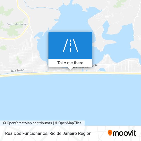 Rua Dos Funcionários map