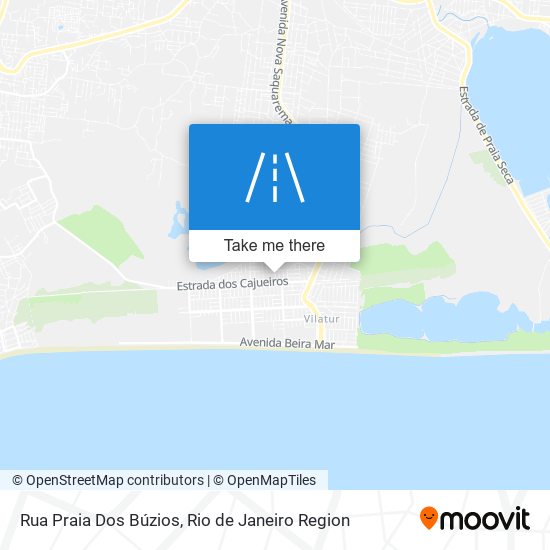 Rua Praia Dos Búzios map