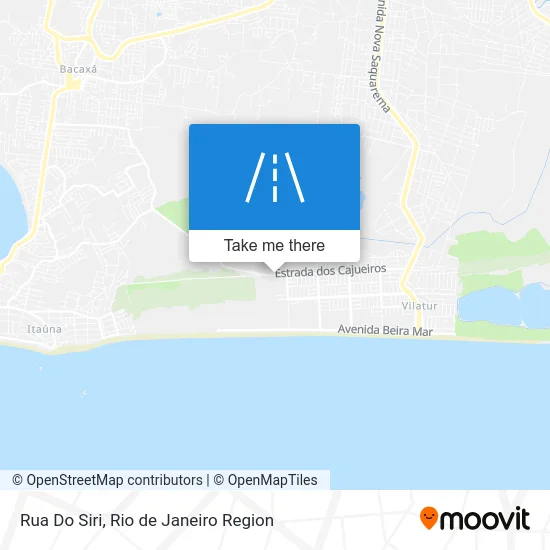 Rua Do Siri map