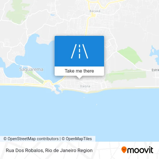 Rua Dos Robalos map