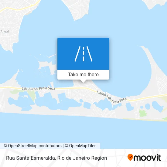Rua Santa Esmeralda map