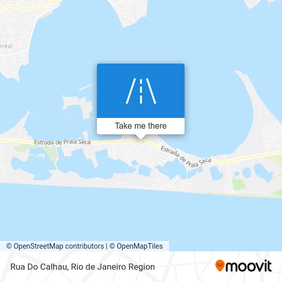 Rua Do Calhau map