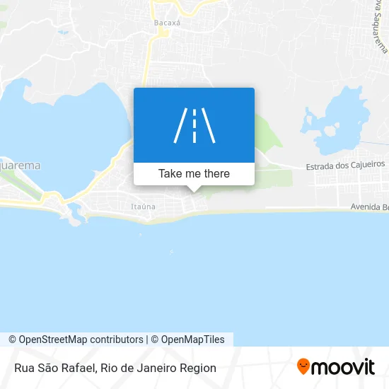 Rua São Rafael map