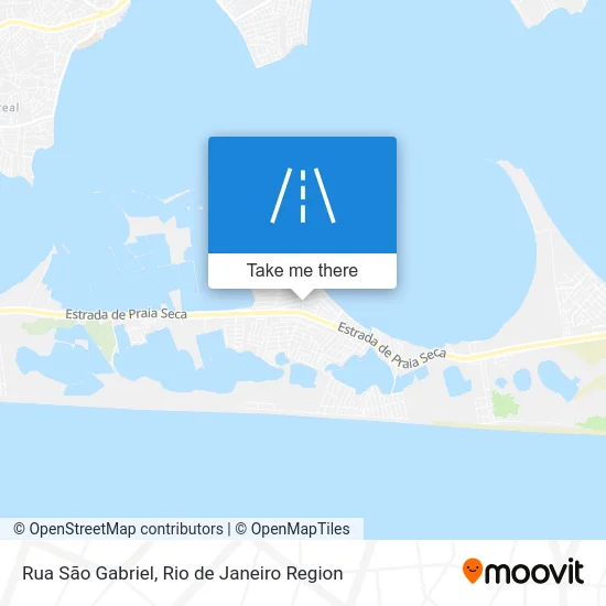 Rua São Gabriel map