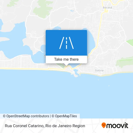 Rua Coronel Catarino map