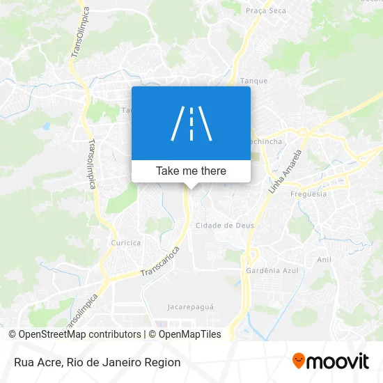 Rua Acre map