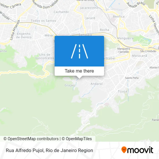 Rua Alfredo Pujol map