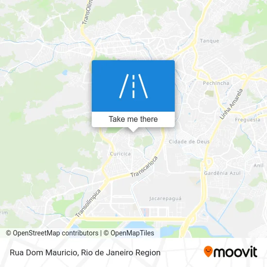 Rua Dom Mauricio map