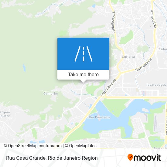 Rua Casa Grande map