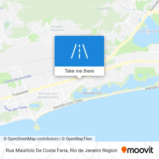 Rua Maurício Da Costa Faria map