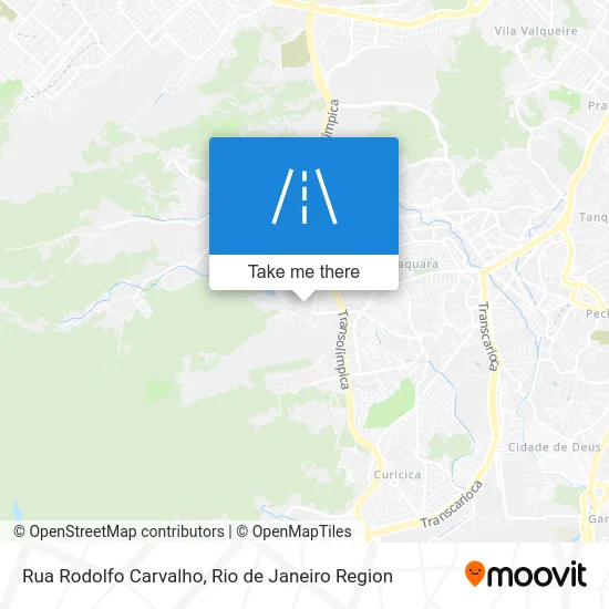 Rua Rodolfo Carvalho map